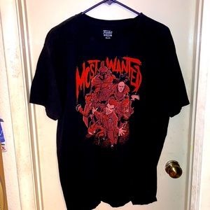 DC villains most wanted shirt